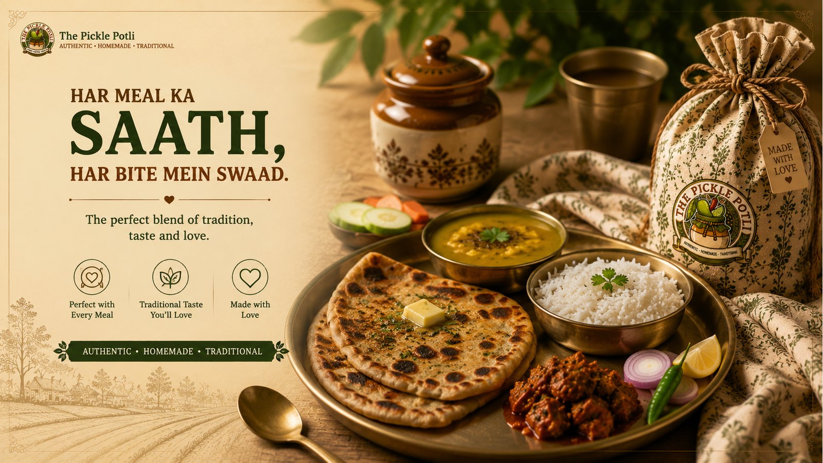 The Pickle Potli — natural ingredients